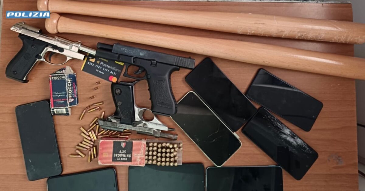 Castel Volturno: la Polizia di Stato arresta 24 enne di Giugliano, in casa nascondeva pistola con la matricola abrasa