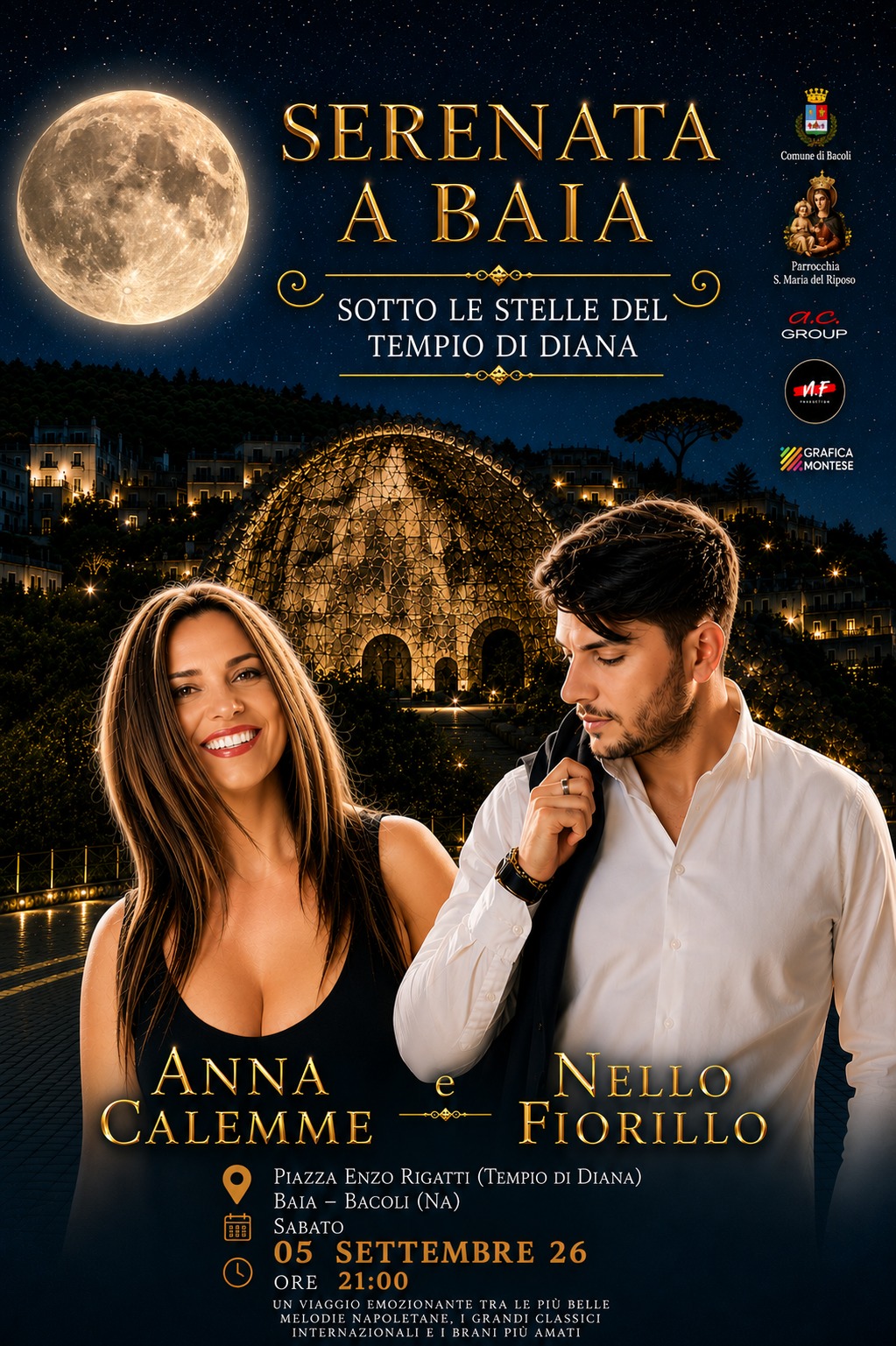 SERENATA A BAIA – Sotto le stelle del Tempio di Diana