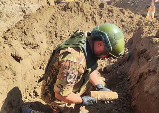 Gli artificieri dell’Esercito intervengono nel salernitano