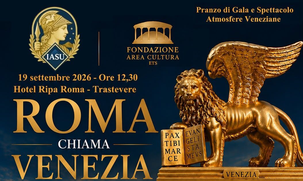 LEONE D’ORO ALATO DI SAN MARCO – OMAGGIO A VENEZIA – Unico per storia, identità e progetto. Un Premio che non imita nessuno