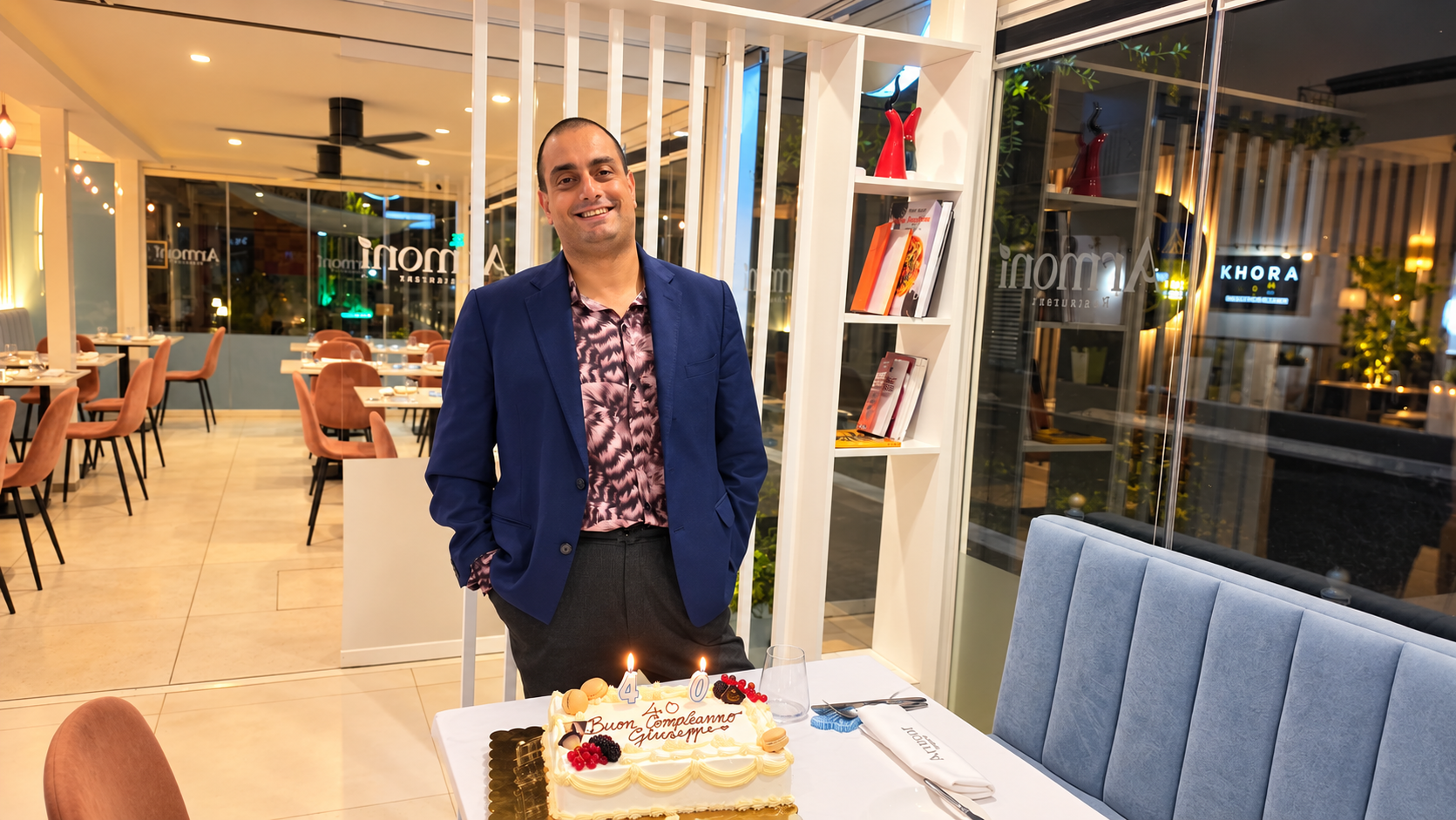Giuseppe Cossentino, 40 anni e 20 di carriera: una vita di successi celebrata nel cuore di Pozzuoli