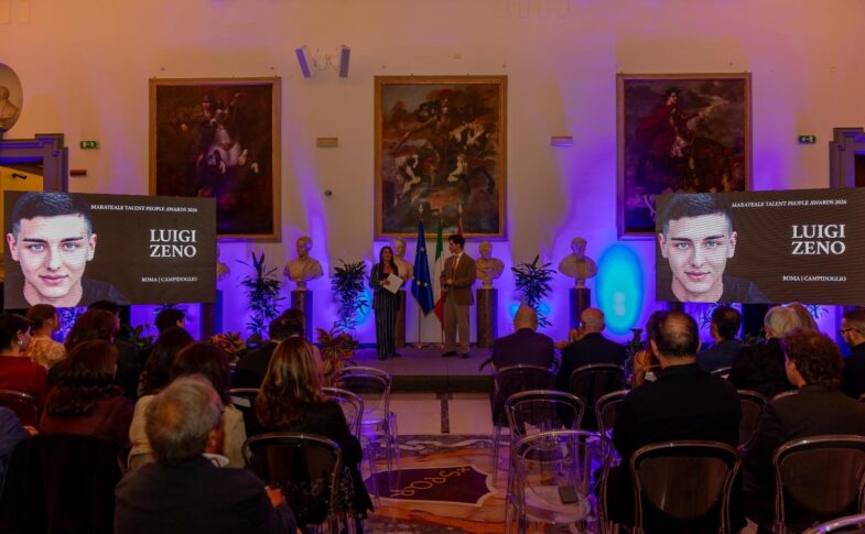 Luigi Zeno premiato al Campidoglio: un riconoscimento che conferma il suo percorso tra Netflix, Rai e cinema